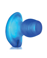 Glowhole 1 Hollow Buttplug with LED Insert - Small - Blue Morph