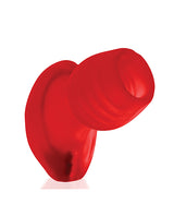 Glowhole 1 Hollow Buttplug with LED Insert - Small - Red Morph