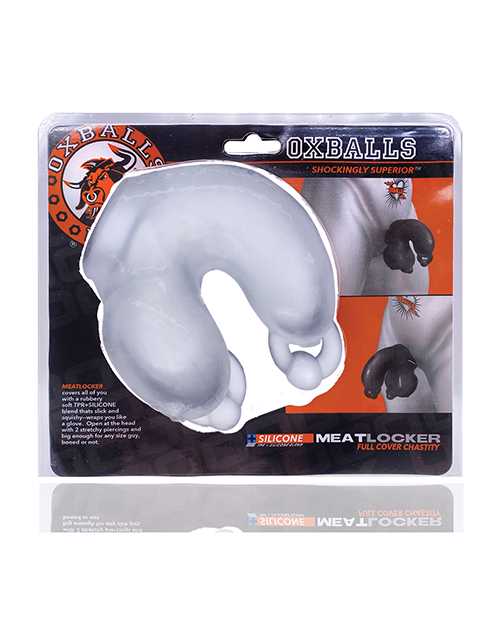 Meatlocker Silicone Chastity - Cool Ice