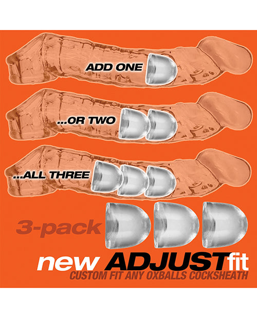 Cocksheath Adjustfit Insert 3pk - Clear