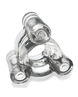 Oxballs Buzz Squeeze Vibrating Ballstretcher - Clear