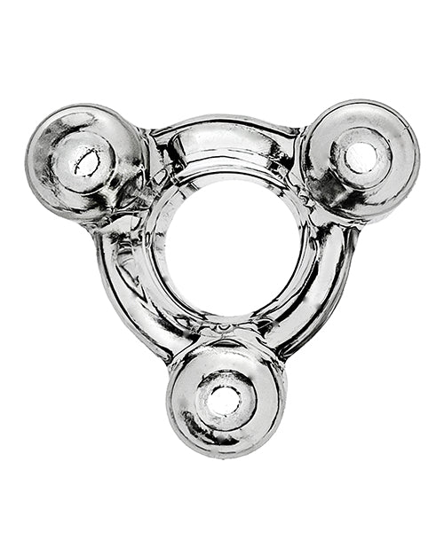 Oxballs Buzz Squeeze Vibrating Ballstretcher - Clear