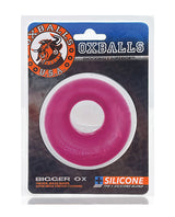 Oxballs Bigger Ox Silicone Cock Ring - Hot Pink Ice