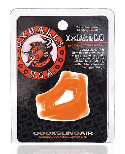 Oxballs Cocksling Air Cock and Ball Sling - Orange