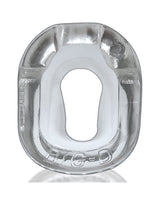 Big-D Shaft Grip Cock Ring - Clear