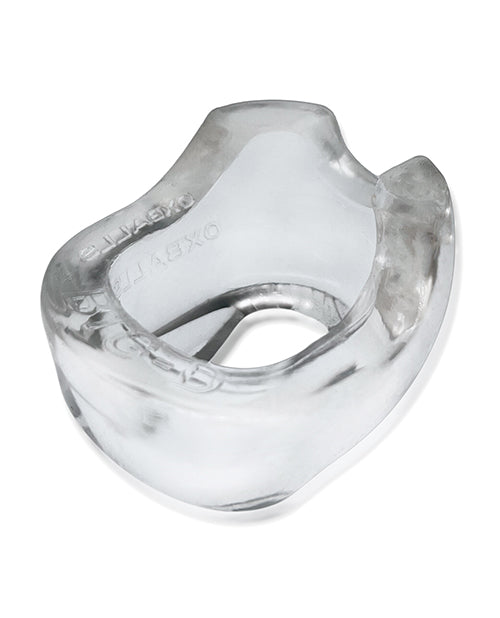 Big-D Shaft Grip Cock Ring - Clear