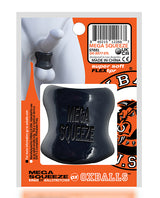 Oxballs Mega Squeeze Ergofit Ballstretcher - Black