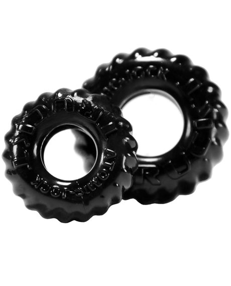 Oxballs TruckT Cock & Ball Ring - Black Pack of 2