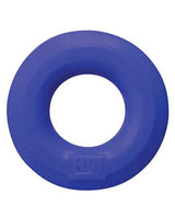 Hunkyjunk HUJ Silicone Cock Ring - Blue