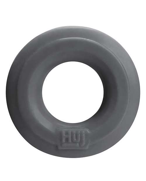 Hunkyjunk HUJ Silicone Cock Ring - Gray