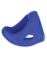 Hunkyjunk Slingshot Silicone 3 Ring Teardrop Cock Ring - Blue