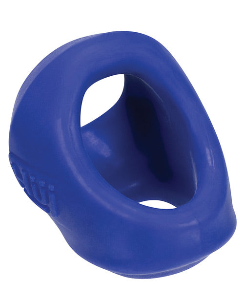 Hunkyjunk Clutch Silicone Cock and Ball Sling - Blue