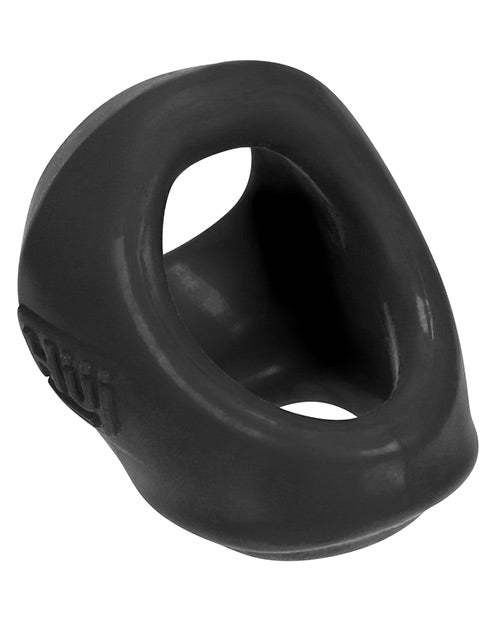 Hunkyjunk Clutch Silicone Cock and Ball Sling - Black