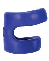 Hunkyjunk Connect Silicone Ball Tugger Cock Ring - Blue