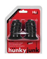 Hunkyjunk Elong Nipsuckers - Black