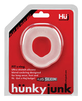 Hunkyjunk Fit Silicone Cock Ring - Clear