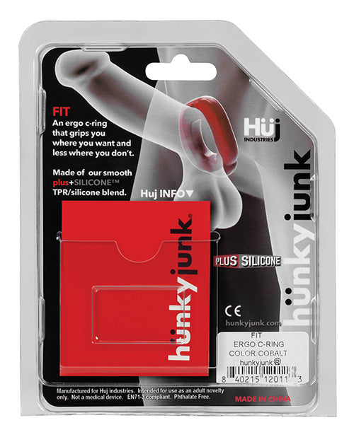 Hunkyjunk Fit Silicone Cock Ring - Clear