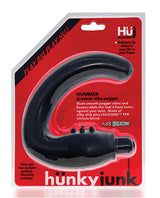 Hunkyjunk Hummer Silicone Vibrating Prostate Pegger - Tar