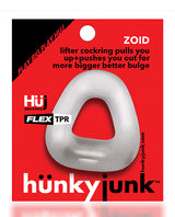 Hunkyjunk Zoid Trapezoid Lifter Cockring - Clear Ice