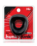 Hunkyjunk Form Surround Cock Ring - Tar Ice