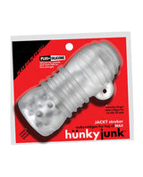 Hunkyjunk Jackt Textured Stroker - Clear Ice