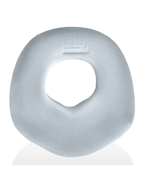 Hunky Junk Fit Bulge Hung-Style Cockring - Clear Steam