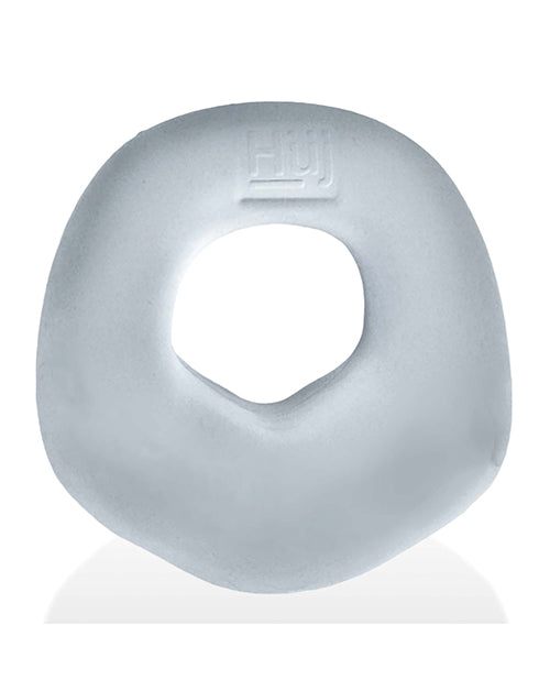 Hunky Junk Fit Bulge Hung-Style Cockring - Clear Steam