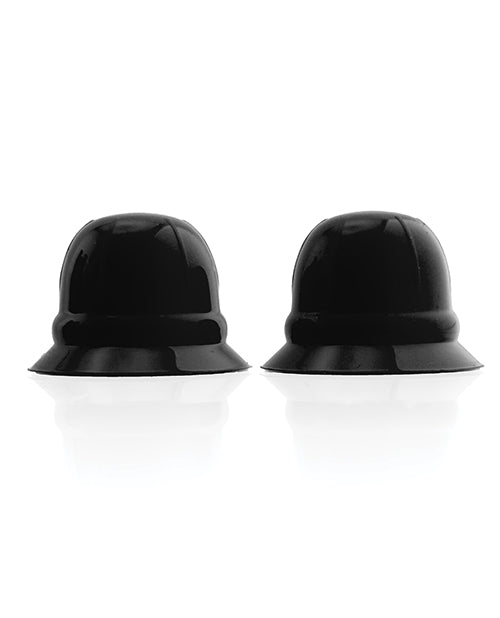 Hunky Junk Nano Nips Nipple Nubs - Black Silicone