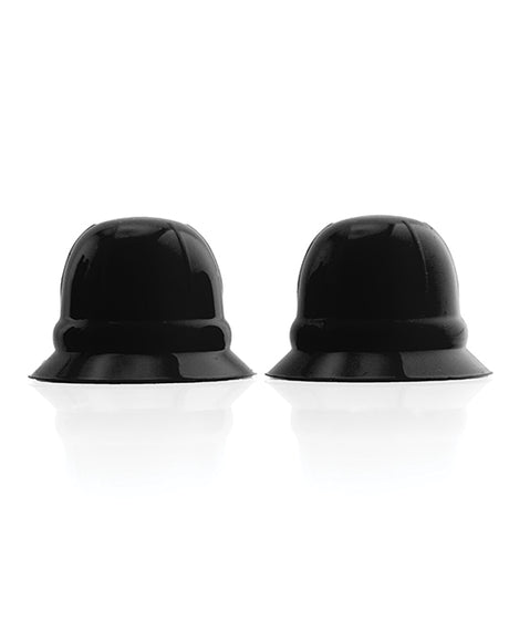 Hunky Junk Nano Nips Nipple Nubs - Black Silicone
