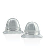 Hunky Junk Nano Nips Nipple Nubs - Clear Silicone