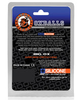 Oxballs Big Ox Super Mega Stretch Silicone Cock Ring - Black