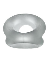 Oxballs Tri-Squeeze Silicone 3-Ring Ball Stretching Sling - Clear Ice