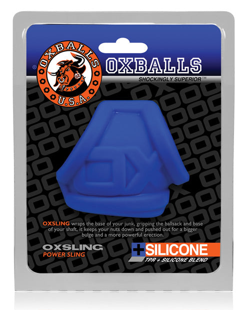 Oxballs Oxsling Silicone Blend Power Sling - Clear