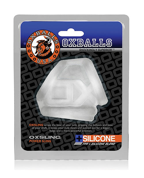 Oxballs Oxsling Silicone Blend Power Sling - Frost