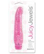 Juicy Jewels Pink Sapphire Vibrator - Dark Pink