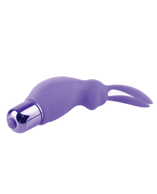 Neon Silicone Vibrating Couples (3 Piece Kit) - Purple