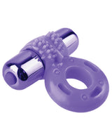 Neon Silicone Vibrating Couples (3 Piece Kit) - Purple