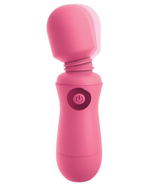 OMG! Wands #Enjoy Rechargeable Silicone Vibrating Massager - Pink
