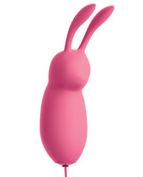 OMG! Bullets #Cute USB-Powered Silicone Vibrating Bullet - Pink