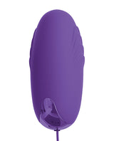 OMG! Bullets #Happy USB-Powered Silicone Vibrating Bullet - Purple
