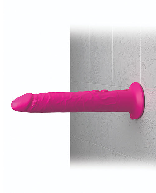 Classix Wall Banger 2.0 Silicone Vibrating Dildo 7.7in - Pink