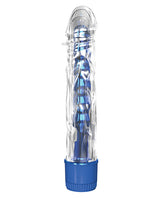 Classix Mr. Twister Vibrator with Sleeve Set - Blue