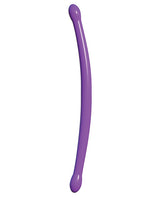 Classix Double Whammy Double Dildo 17.25in - Purple