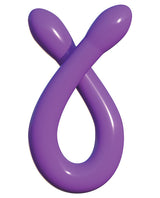 Classix Double Whammy Double Dildo 17.25in - Purple