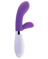 Classix Silicone G-Spot Rabbit Vibrator - Purple and White