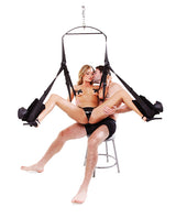 Fetish Fantasy Series Spinning Fantasy Swing - Black