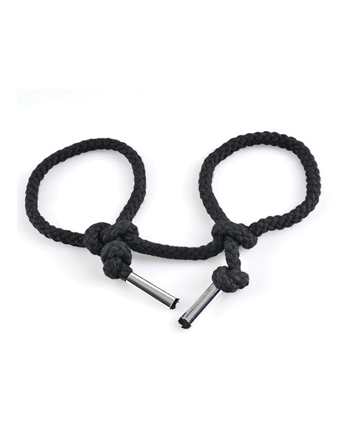 Fetish Fantasy Series Silk Rope Bondage Set - Black