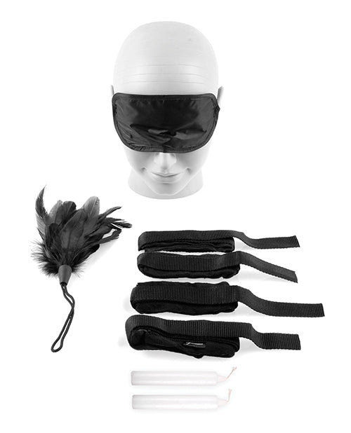 Fetish Fantasy Series Beginner`s Bondage (4 Piece Set) - Black