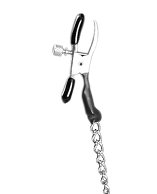 Fetish Fantasy Series Alligator Nipple Clamps - Silver