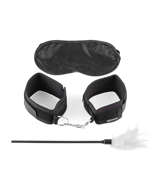 Fetish Fantasy Series Sensual Seduction (3 piece kit) - Black and White